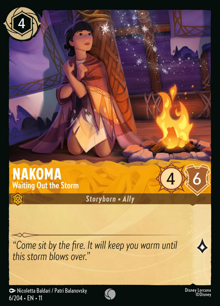 11WSP-006, C, Nakoma - Waiting Out the Storm (Foil)