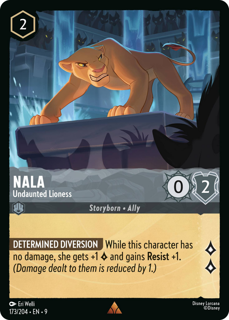 9FAB-173, R, Nala - Undaunted Lioness (Foil)