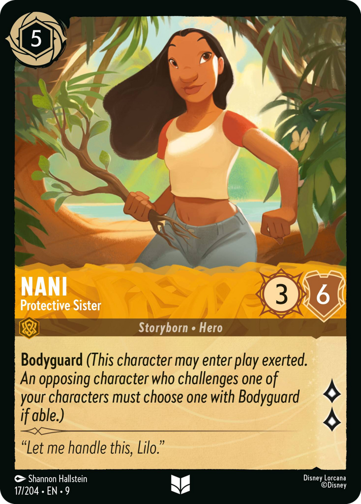 9FAB-017, UC, Nani - Protective Sister