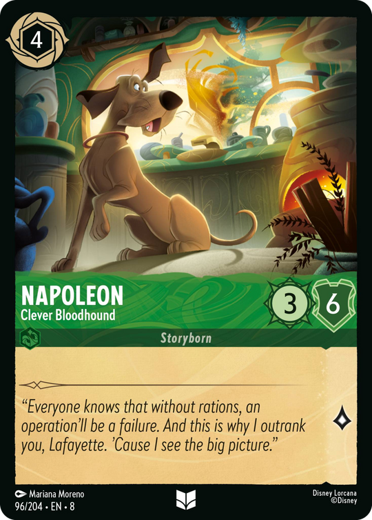 8ROF-096, UC, Napoleon - Clever Bloodhound (Foil)