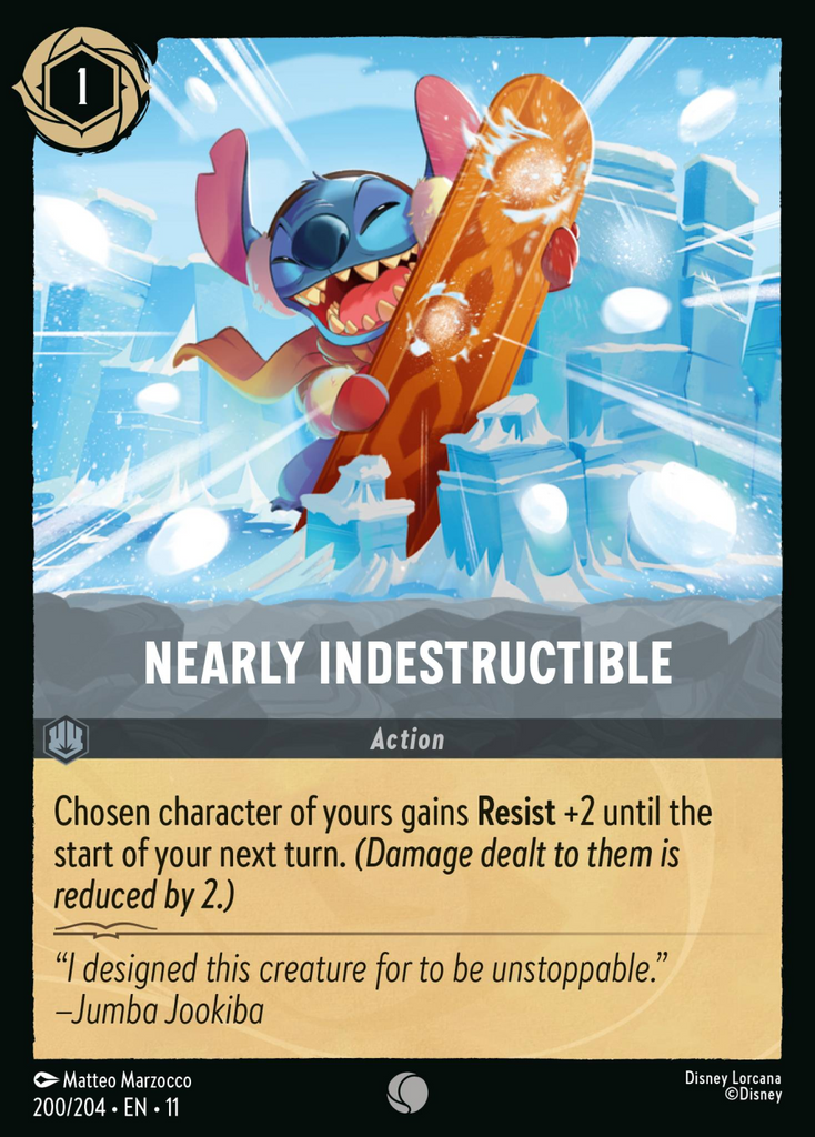 11WSP-200, C, Nearly Indestructible (Foil)
