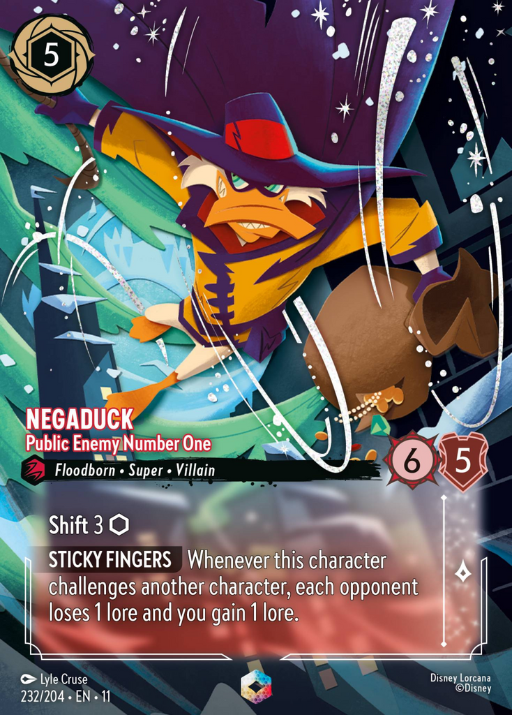 11WSP-232, E, Negaduck - Public Enemy Number One
