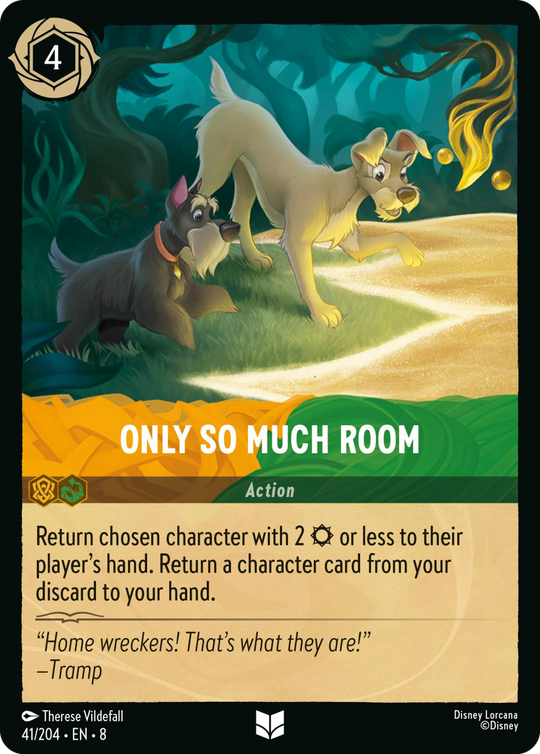 8ROF-041, UC, Only So Much Room (Foil)