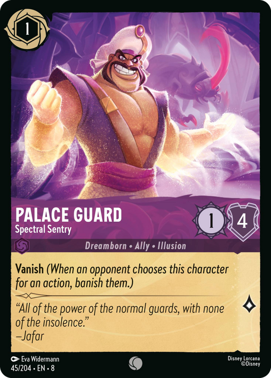 8ROF-045, C, Palace Guard - Spectral Sentry (Foil)
