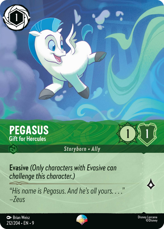 9FAB-212, EPIC, Pegasus - Gift for Hercules