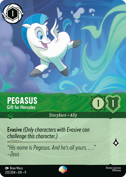 9FAB-212, EPIC, Pegasus - Gift for Hercules