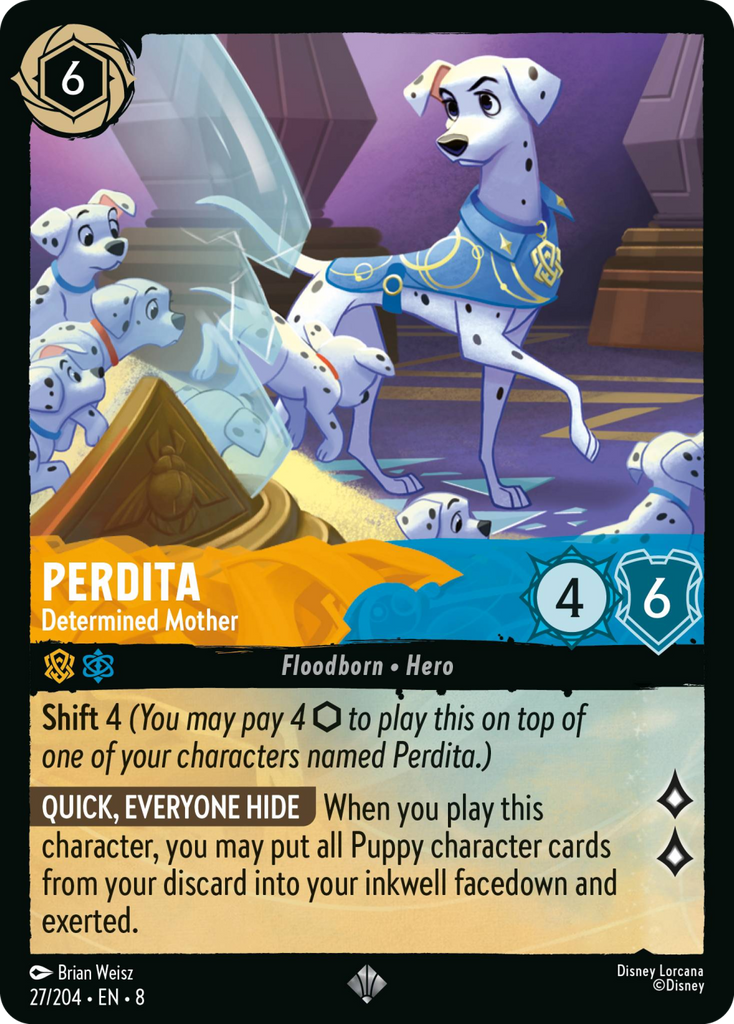 8ROF-027, SR, Perdita - Determined Mother