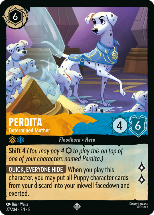 8ROF-027, SR, Perdita - Determined Mother