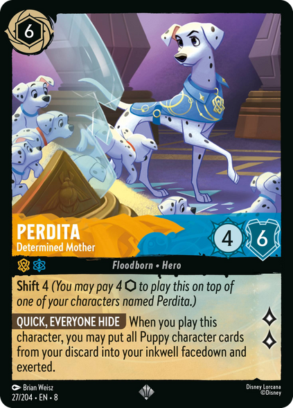 8ROF-027, SR, Perdita - Determined Mother