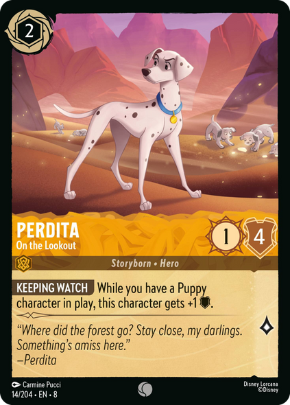 8ROF-014, C, Perdita - On the Lookout (Foil)