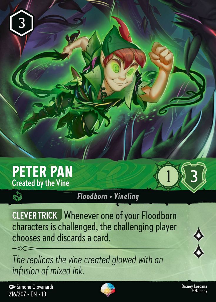 13ATK-216, EPIC, Peter Pan - Created by the Vine