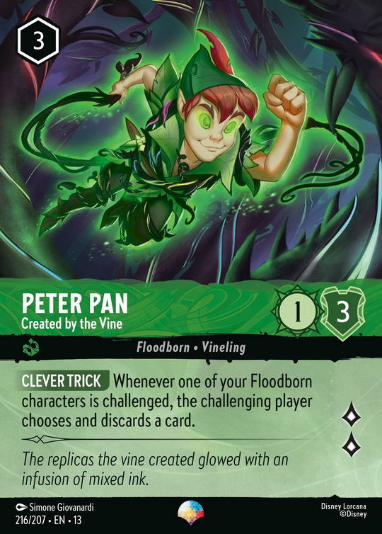 13ATK-216, EPIC, Peter Pan - Created by the Vine