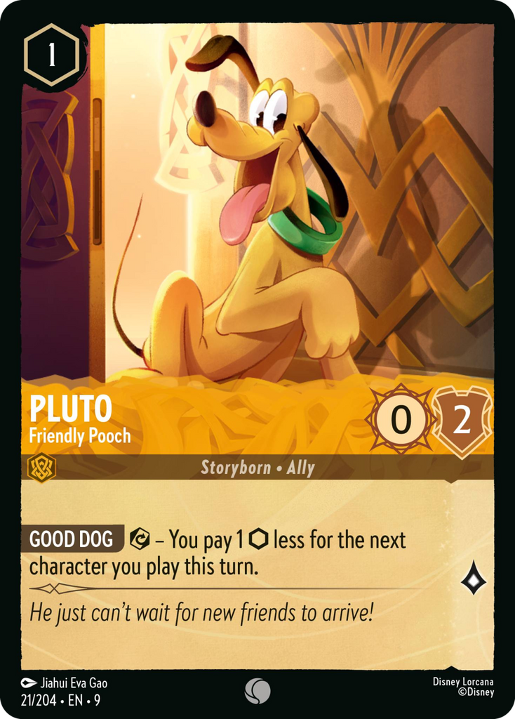 9FAB-021, C, Pluto - Friendly Pooch