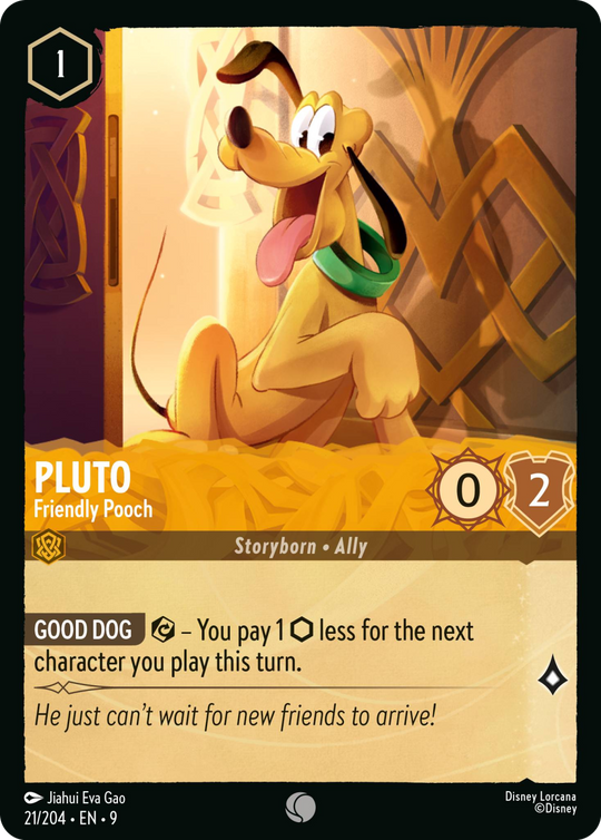 9FAB-021, C, Pluto - Friendly Pooch