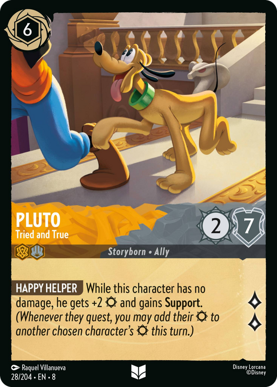 8ROF-028, UC, Pluto - Tried and True (Foil)