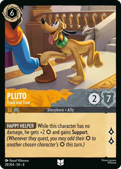 8ROF-028, UC, Pluto - Tried and True (Foil)