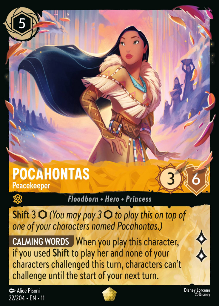 11WSP-022, L, Pocahontas - Peacekeeper
