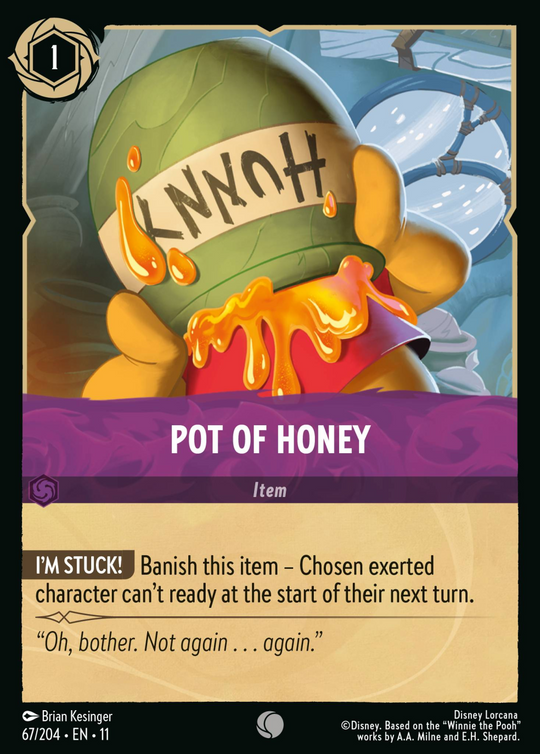11WSP-067, C, Pot of Honey (Foil)
