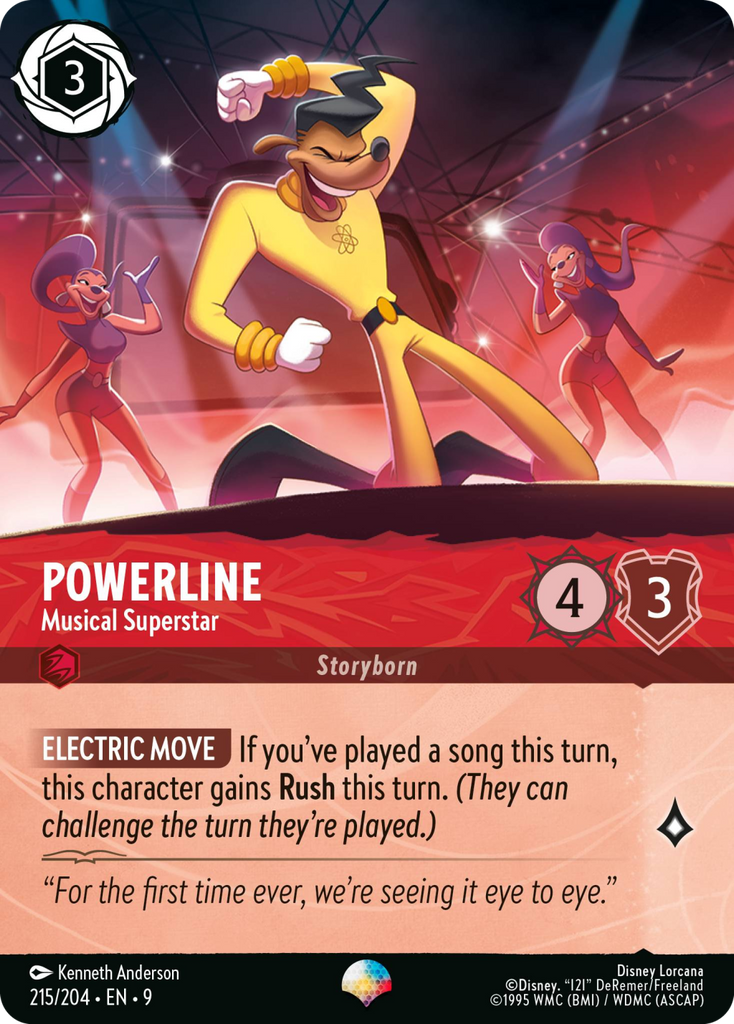 9FAB-215, EPIC, Powerline - Musical Superstar