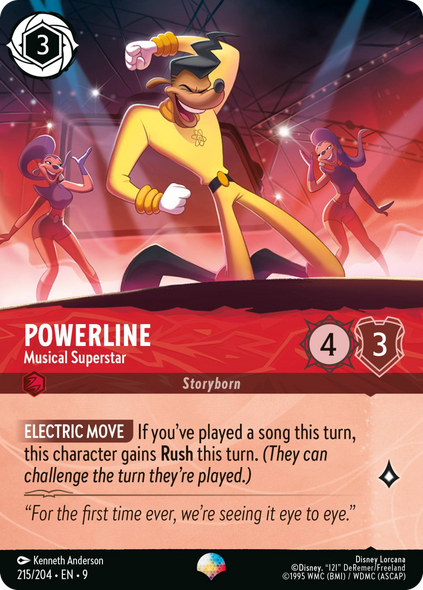 9FAB-215, EPIC, Powerline - Musical Superstar