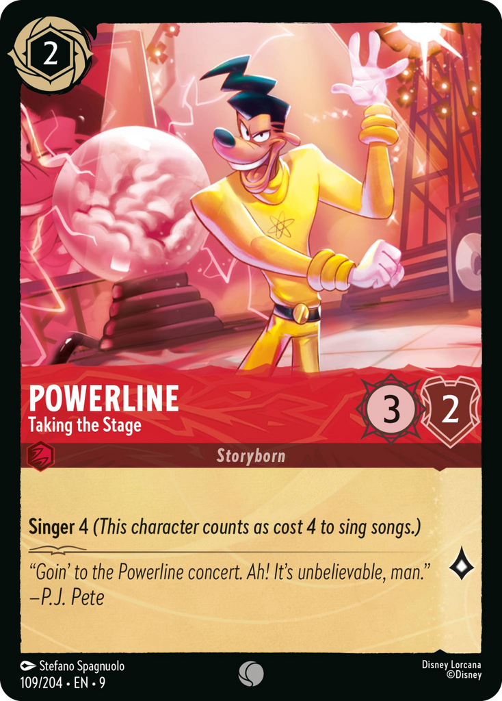 9FAB-109, C, Powerline - Taking the Stage