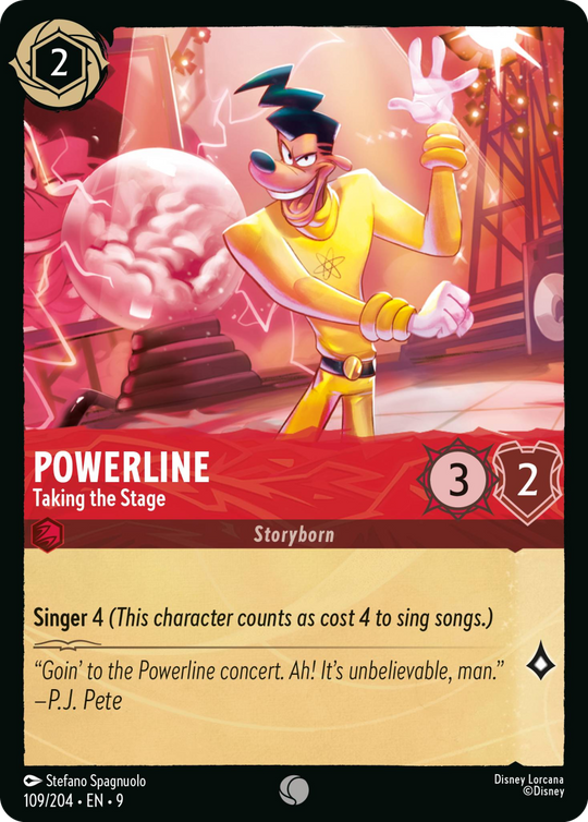 9FAB-109, C, Powerline - Taking the Stage