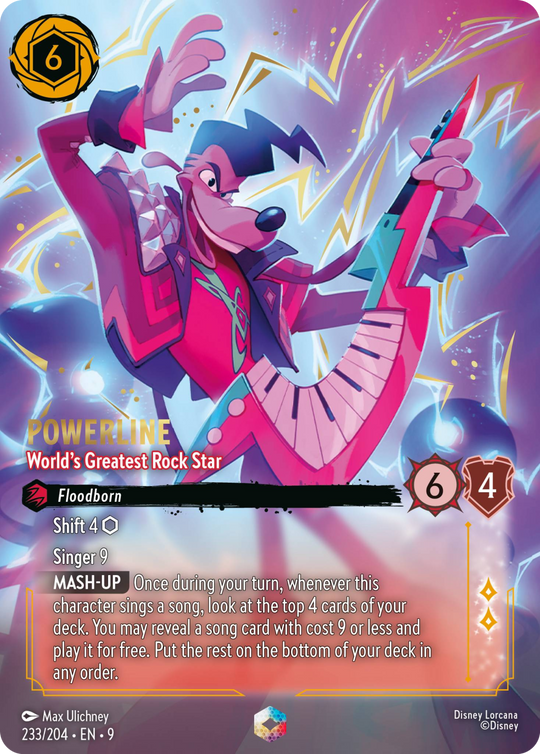 9FAB-233, ENCHANTED, Powerline - World's Greatest Rock Star