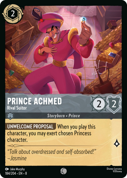 8ROF-184, C, Prince Achmed - Rival Suitor