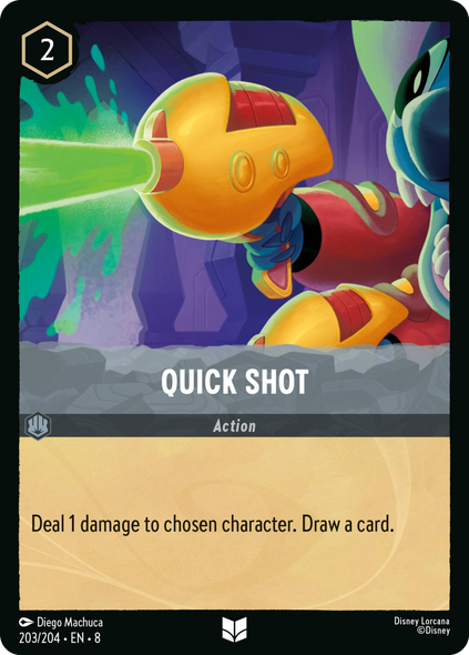 8ROF-203, UC, Quick Shot (Foil)