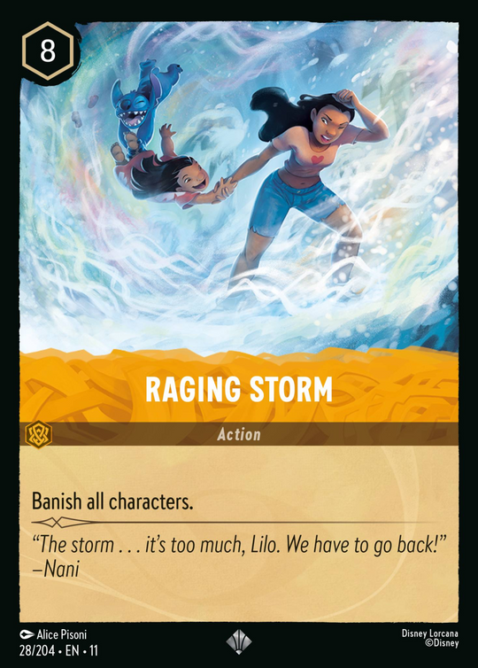 11WSP-028, SR, Raging Storm