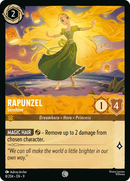 9FAB-008, C, Rapunzel - Sunshine
