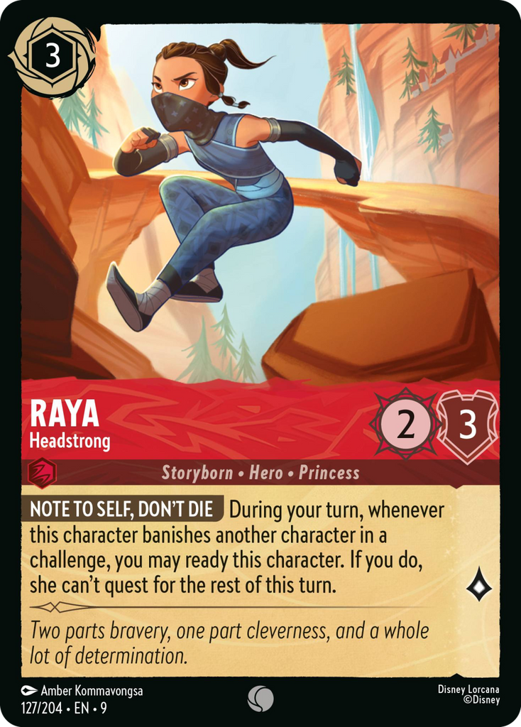 9FAB-127, C, Raya - Headstrong (Foil)