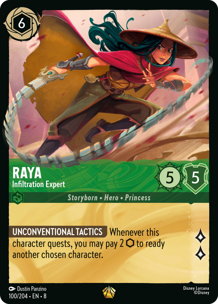 8ROF-100, L, Raya - Infiltration Expert (Foil)