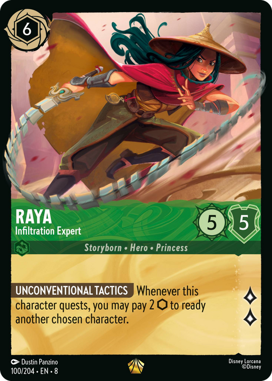 8ROF-100, L, Raya - Infiltration Expert (Foil)