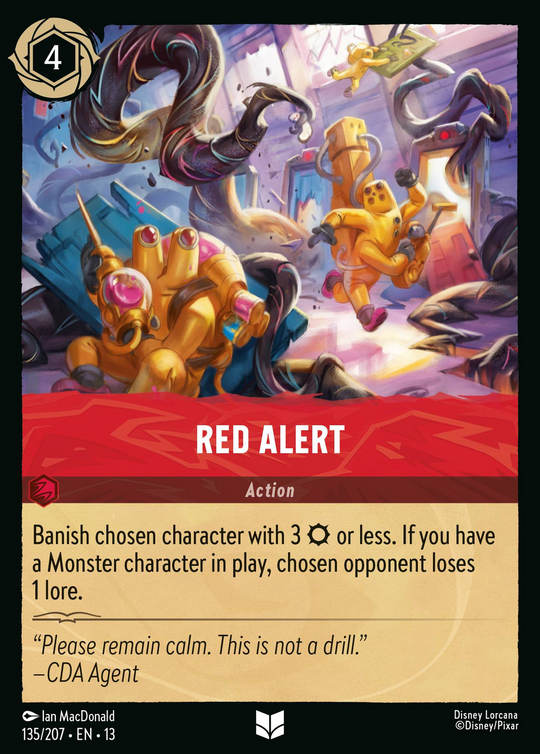 13ATK-135, UC, Red Alert