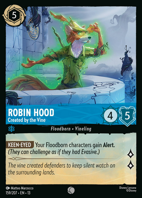 13ATK-159, C, Robin Hood - Created by the Vine
