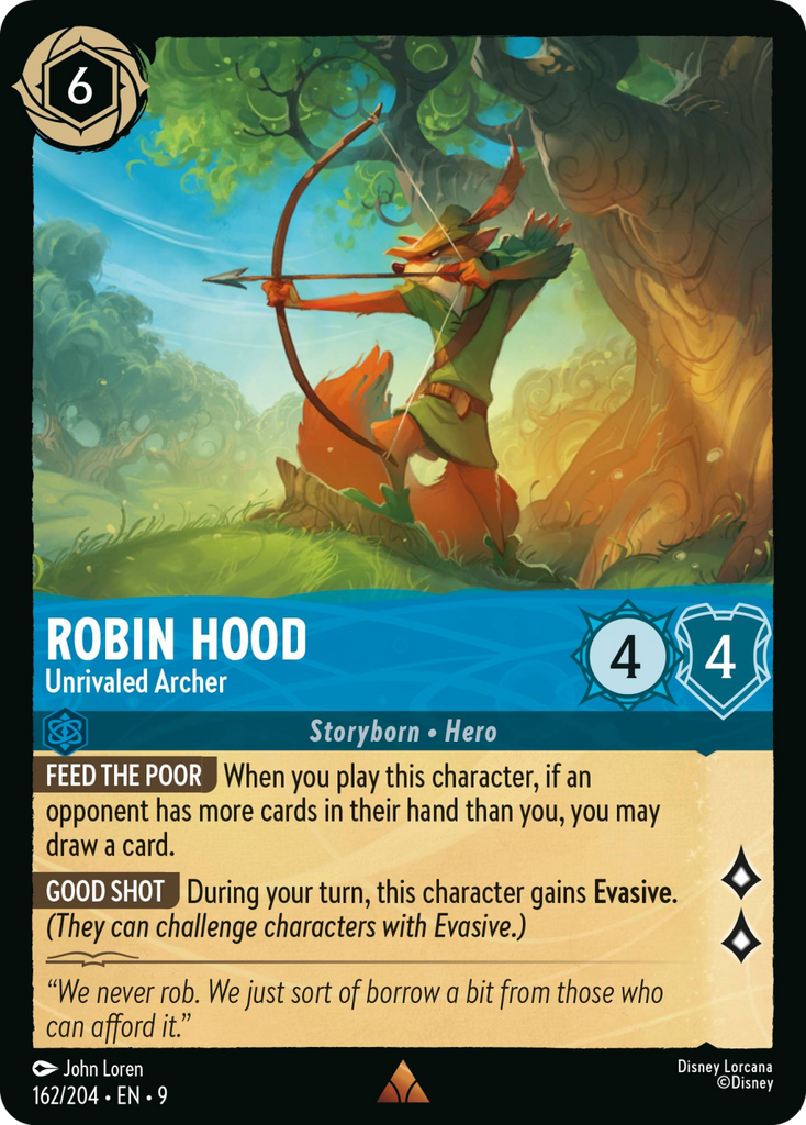 9FAB-162, R, Robin Hood - Unrivaled Archer