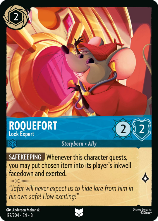 8ROF-172, UC, Roquefort - Lock Expert (Foil)