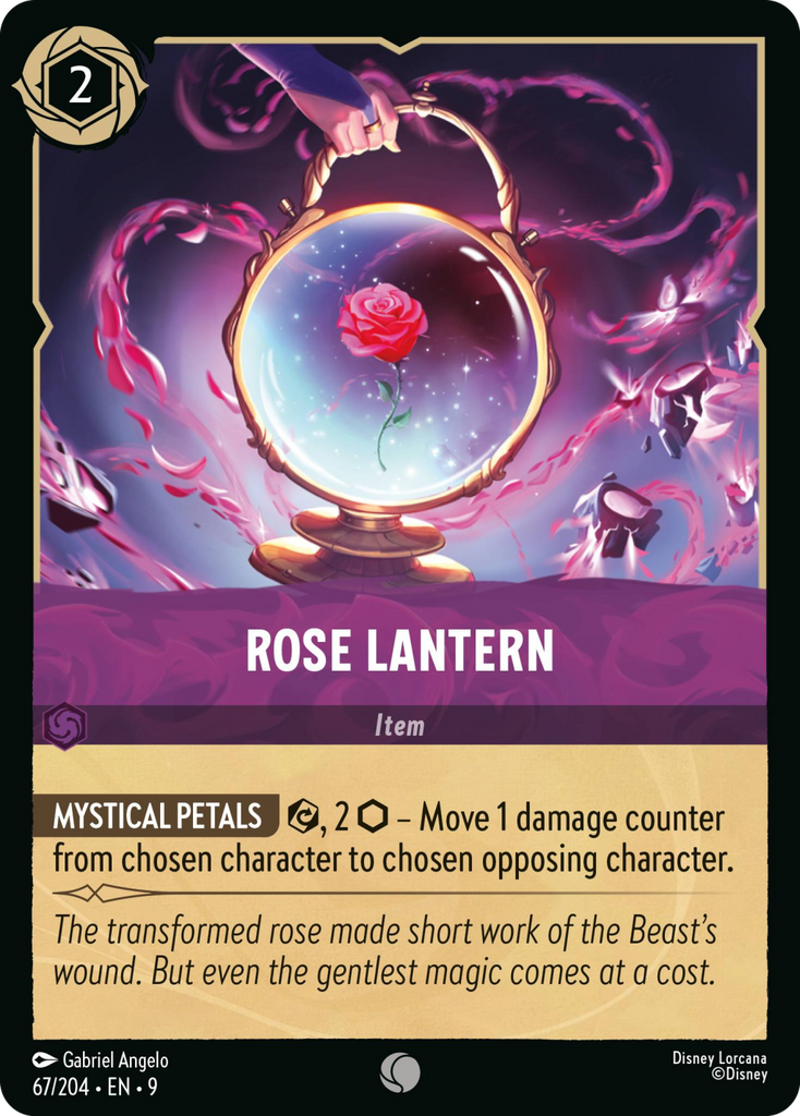 9FAB-067, C, Rose Lantern