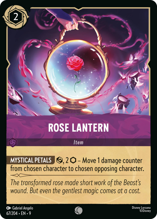 9FAB-067, C, Rose Lantern (Foil)
