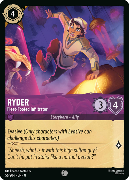 8ROF-056, C, Ryder - Fleet‐Footed Infiltrator