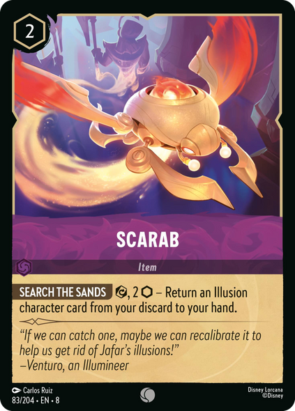 8ROF-083, C, Scarab (Foil)