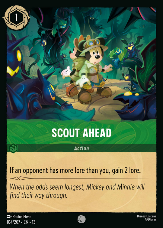 13ATK-104, C, Scout Ahead (Foil)