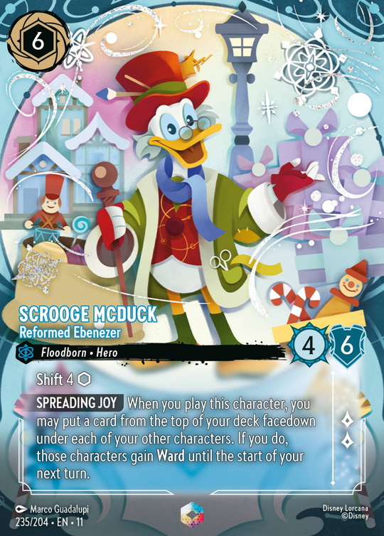 11WSP-235, E, Scrooge McDuck - Reformed Ebenezer