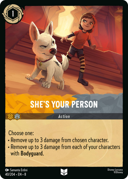 8ROF-040, UC, She's Your Person (Foil)