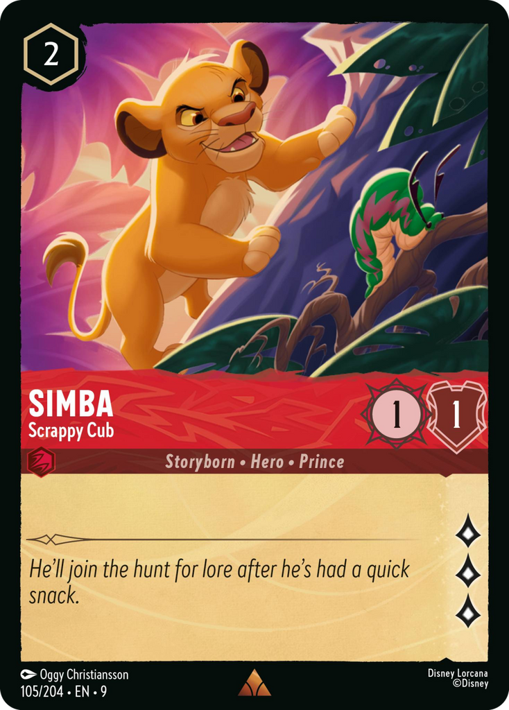 9FAB-105, R, Simba - Scrappy Cub