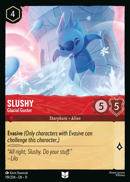 11WSP-119, UC, Slushy - Glacial Guster