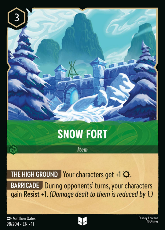 11WSP-098, UC, Snow Fort