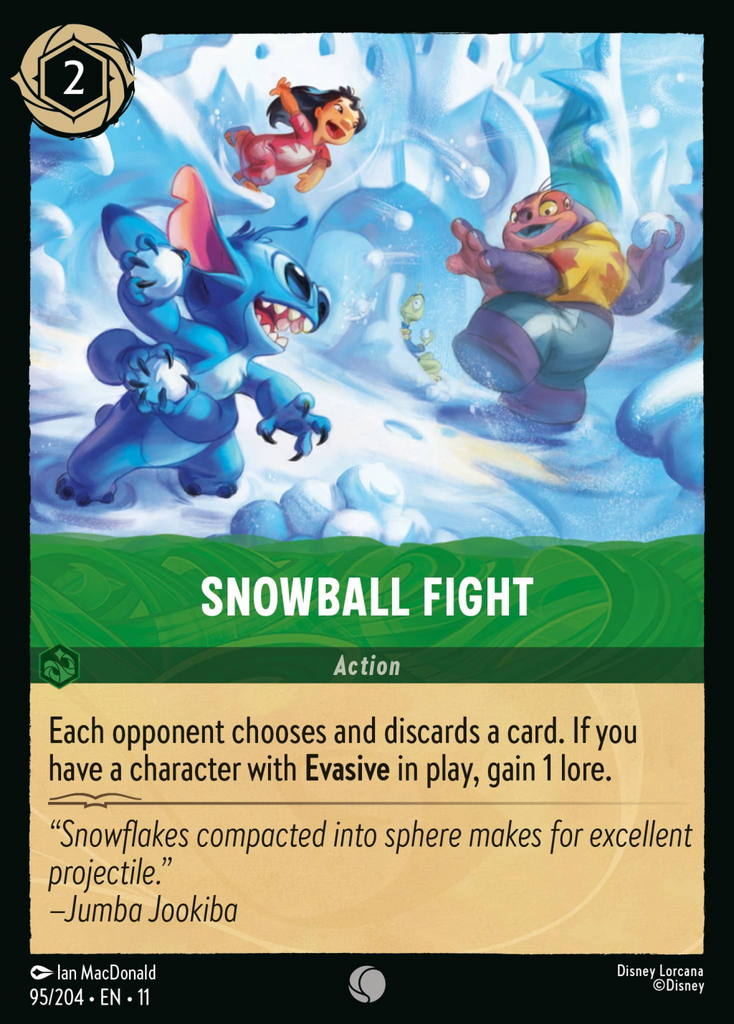 11WSP-095, C, Snowball Fight (Foil)