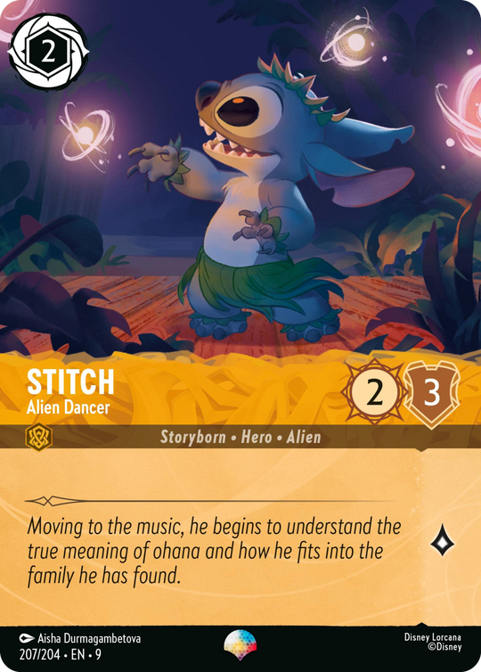 9FAB-207, EPIC, Stitch - Alien Dancer